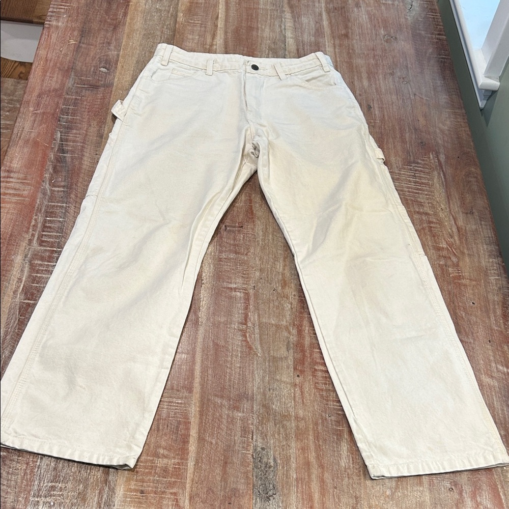 Dickies Cream Cargo Pants